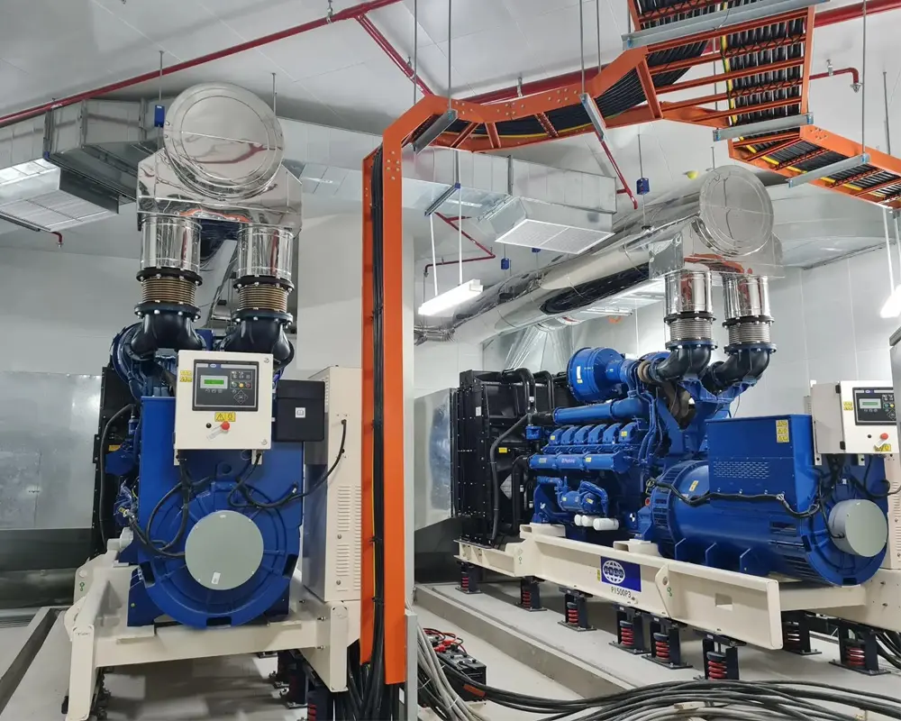 Power Supply Wilson Generators at Abu Dhabi International Airport