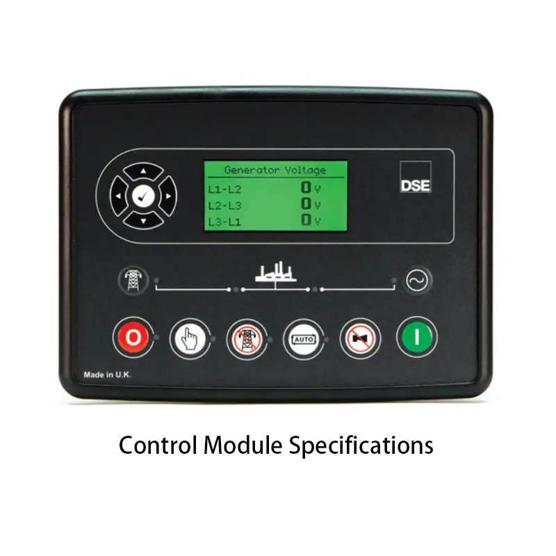 control module specifications