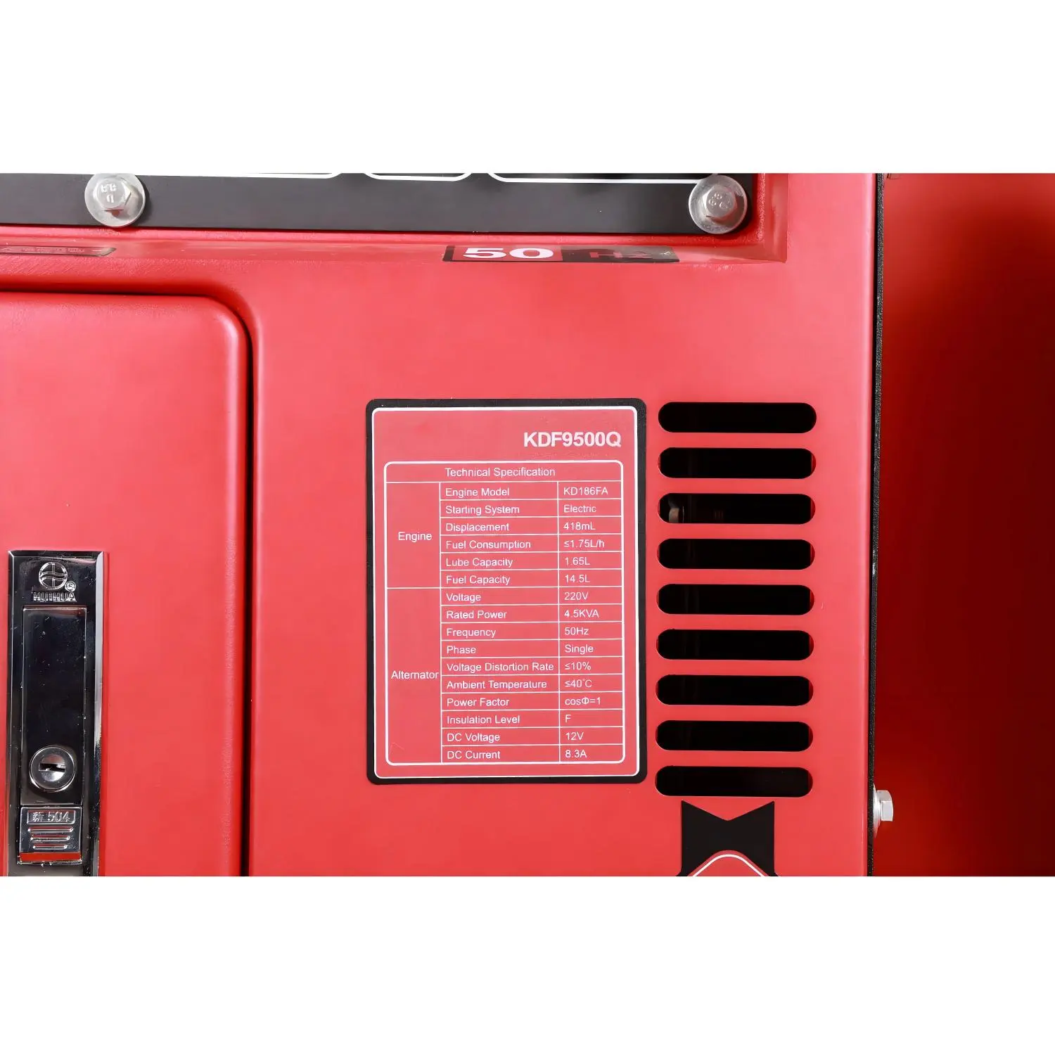 silencer Silent generator