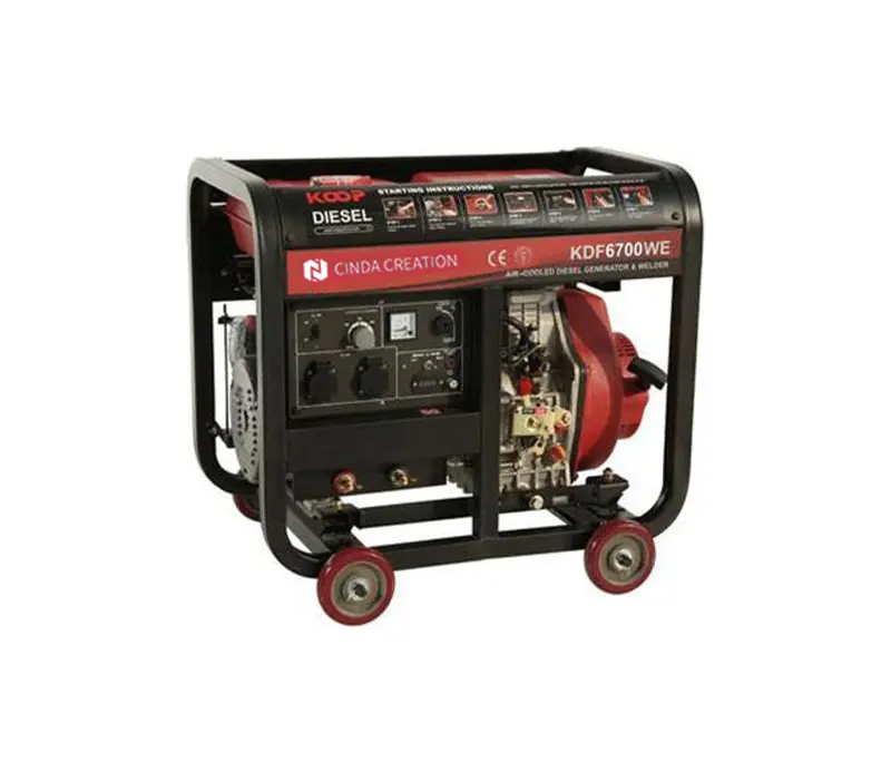 electric welding generator KDF6700WE