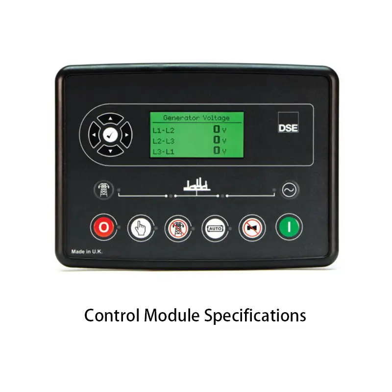 control module specifications-WPG17-13