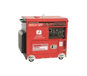 Quiet 7.5KVA Diesel Generator Reliable Power Minimal Noise for Building Backup Power
