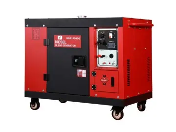 Versatile and Powerful Portable Silent Generator Set KDF11000Q